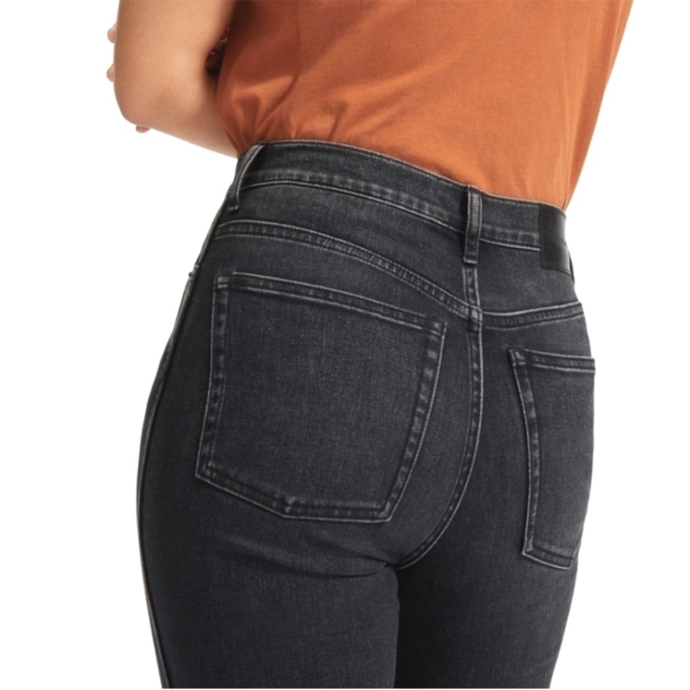 Everlane the cheeky bootcut jeans crop 26 Dark Wash Denim - Picture 2 of 9